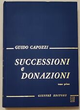 Guido capozzi successioni usato  Italia