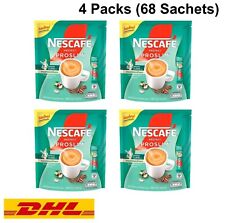 4x Nescafe Proslim Protect Instant Coffee Stick 3in1 Diet Slimming With Fiber for sale  Shipping to South Africa
