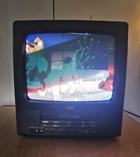 JVC TV-13140 13" CRT TV RetroGaming Television ¡Sin control remoto ¡IMPRESIONANTE!, usado segunda mano  Embacar hacia Argentina