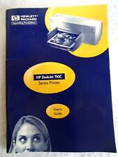 Guía del usuario de impresora HP DeskJet serie 710C Hewlett Packard 1998 segunda mano  Embacar hacia Argentina