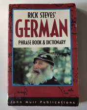 Libro de frases y diccionario alemán de Rick Steves 3a edición aprendizaje del idioma alemán segunda mano  Embacar hacia Argentina