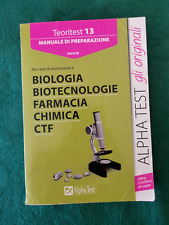 Biologia biotecnologie farmaci usato  Roma