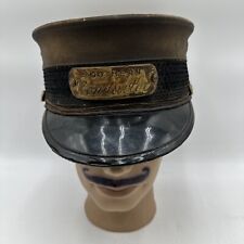 Vintage Beckers Southern Railroad Railway Conductor Hat Cincinnati Ohio for sale  Shipping to South Africa
