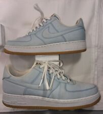 Nike Air Force 1 Denim Jeans Blue White Gum Men Sneaker Shoes 718152-403 Size 10 for sale  Shipping to South Africa