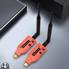 Transmissor e receptor de vídeo extensor HDMI sem fio tela compartilhamento display 100m comprar usado  Enviando para Brazil