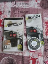  Need for Speed Pro Street Playstation Portable PSP Pal Italian for sale  Shipping to South Africa