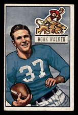 Bowman #25 1951 Doak Walker Poor Lions daño en la espalda, usado segunda mano  Embacar hacia Argentina