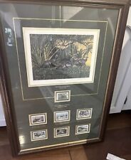 collection stamp framed for sale  Columbiana