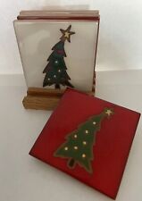 Christmas tree coasters for sale  Houston