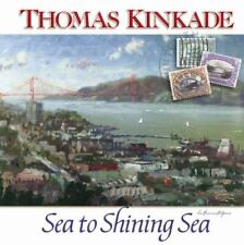 THOMAS KINKADE~Paisajes de mar a mar brillante de América Libro de pinturas usado segunda mano  Embacar hacia Mexico