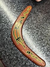 Vtg souvenir boomerang for sale  Shipping to Ireland