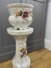 Vintage capodimonte floral for sale  SKELMERSDALE
