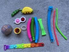 Used, FIDGET TOYS POP TUBES MONKEY NOODLES SIMPLE DIMPLE ORBEEZ STRESS BALL PEAS POD for sale  Shipping to South Africa