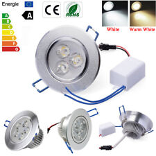 Luminária de teto embutida LED regulável 9W 12W 15W 21W 27W 36W AC comprar usado  Enviando para Brazil