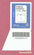 ITALIA 2024  -  Giornata Nazionale del MADE in ITALY  -  CODICE A BARRE B Dx na sprzedaż  Wysyłka do Poland