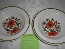 Two meakin poppy for sale  BISHOP'S STORTFORD