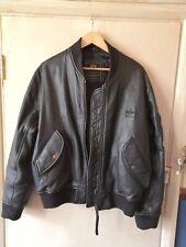Alpha industries leather for sale  LONDON