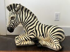 Chalkware zebra sculpture for sale  Wautoma