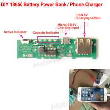 5V Usb Li-íon de lítio 18650 Módulo Carregador de bateria LED indicador de faça você mesmo banco de energia, usado comprar usado  Enviando para Brazil