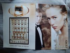 Publicité papier Parfum. Fendi Palazzo de 2007 - Perfume Ad, occasion d'occasion  Dunkerque-