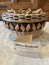 Ojibwa basket made for sale  Poughkeepsie