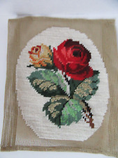 Finished needlepoint red for sale  Veneta