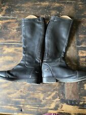 Horze black leather for sale  BURNHAM-ON-CROUCH