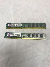 Memória RAM KVR1333D3N9/4G Kingston 8GB (2x4GB) PC3-10600 DDR3 perfil baixo, usado comprar usado  Enviando para Brazil