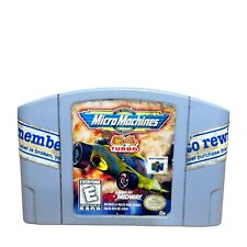 Micro Machines 64 Turbo Nintendo N64 Game 1999 Blockbuster Rental Test VIDEO for sale  Shipping to South Africa