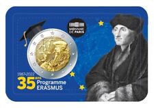 Occasion, Prévente coincard BU 2 Euros Commémorative France 2022 Erasmus d'occasion  Léon