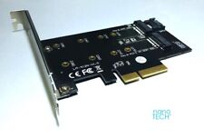 Adaptador M.2 NGFF PCIe SSD M Key+B key PCIe x4 *Apple Mac Pro 3,1-5,1 *SM951 M6E comprar usado  Enviando para Brazil