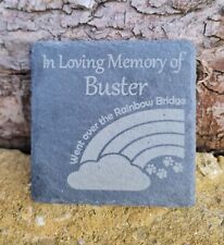 Personalised slate pet for sale  Shipping to Ireland