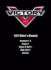 Victory owners manual for sale  Lexington