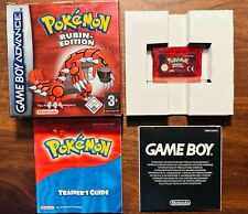 Pokemon Ruby Edition / CIB for Collectors / WATA Ready / Nintendo Game Boy Advance for sale  Shipping to South Africa