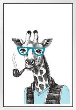 Hipster giraffe smoking for sale  Mount Vernon