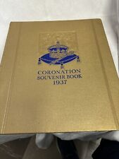 Coronation souvenir book for sale  FAVERSHAM