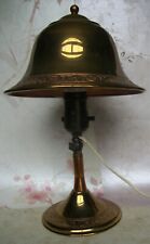 ANTIQUE BRASS AND COPPER  ELECTRIC TABLE OR CLIP -ON BED LAMP ~VERY  UNIQUE for sale  Shipping to South Africa