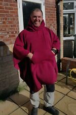 Red fleece hooded for sale  WESTON-SUPER-MARE