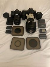 Kit de equipo de cámara Canon 3 lentes, 2 cuerpos de cámara y accesorios adicionales segunda mano  Embacar hacia Mexico
