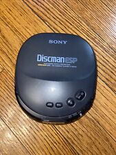 CD player compacto Sony Discman ESP D-242CK mega baixo testado e funciona comprar usado  Enviando para Brazil