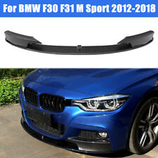 Spoiler labial dianteiro aparência carbono para BMW 3 Series F30 F31 M Sport 2012-2018, usado comprar usado  Enviando para Brazil