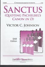Sanctus Citando Pachelbel’s Canon em D SAB Piano Opt Flute Handbells V C Johnson comprar usado  Enviando para Brazil