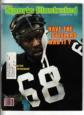 Revista Sports Illustrated 1980 ¿Lo han tenido los Steelers? Fútbol americano de colección raro de la NFL, usado segunda mano  Embacar hacia Argentina