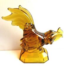 Sculpture verre ambre d'occasion  Bonneuil-Matours