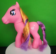 My Little Pony trança rosa diamante brilho punhal rosa roxo cabelo amarelo 8" MLP comprar usado  Enviando para Brazil