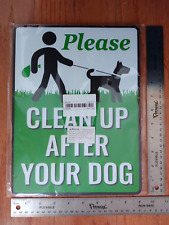 Clean dog sign for sale  Fremont