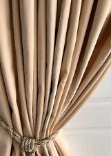 Designer interlined curtains for sale  BIRMINGHAM