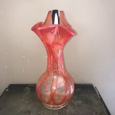 Vase vintage verre d'occasion  Cherves-Richemont
