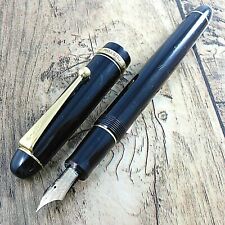 PLUMA ESTILOGRÁFICA PILOT PERSONALIZADA74 DE COLECCIÓN ORO NEGRO 14K-585 Pluma M JAPÓN segunda mano  Embacar hacia Argentina