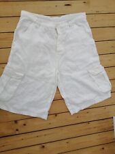 linen cargo shorts for sale  ABERDEEN